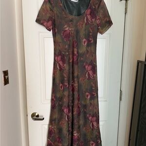 Floral Maxi Dress - Multicolor